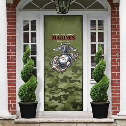 Montford Point Marines Door Cover African American Breaking Barriers 1942
