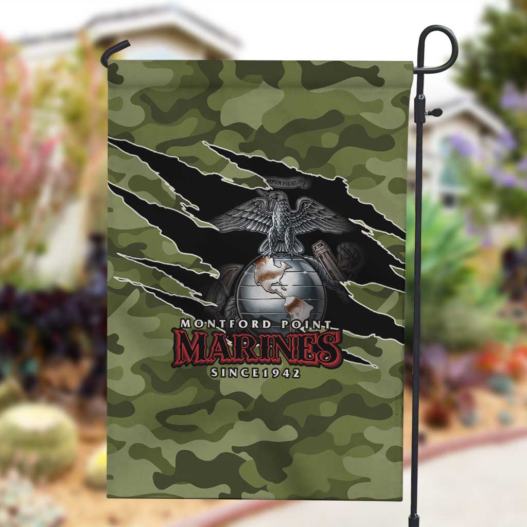 Montford Point Marines Garden Flag African American Breaking Barriers 1942