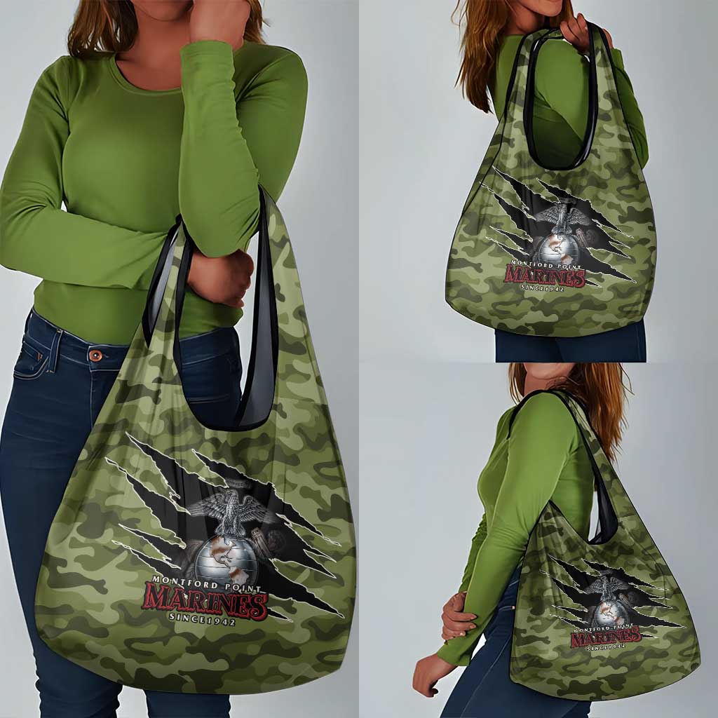 Montford Point Marines Grocery Bag African American Breaking Barriers 1942