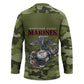 Montford Point Marines Hockey Jersey African American Breaking Barriers 1942