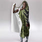 Montford Point Marines Hooded Blanket African American Breaking Barriers 1942