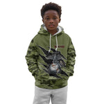 Montford Point Marines Kid Hoodie African American Breaking Barriers 1942