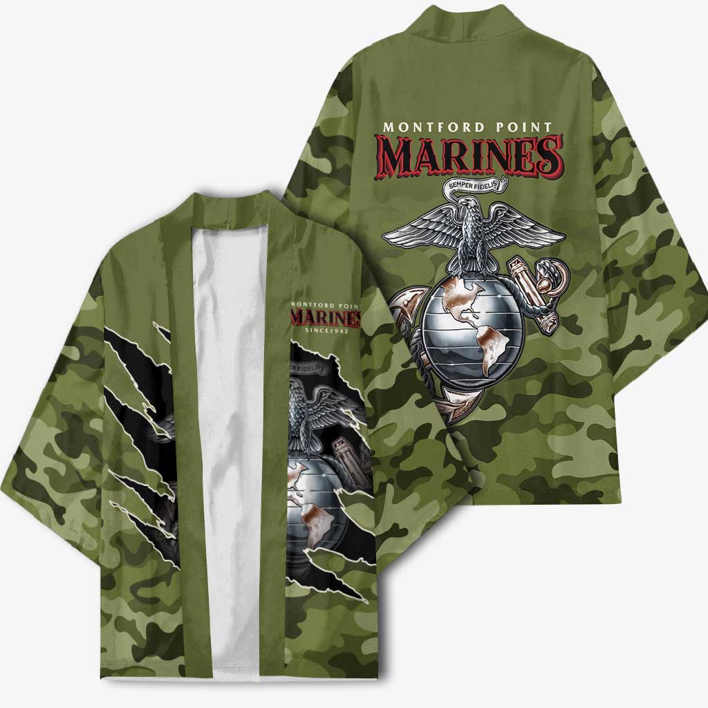 Montford Point Marines Kimono African American Breaking Barriers 1942