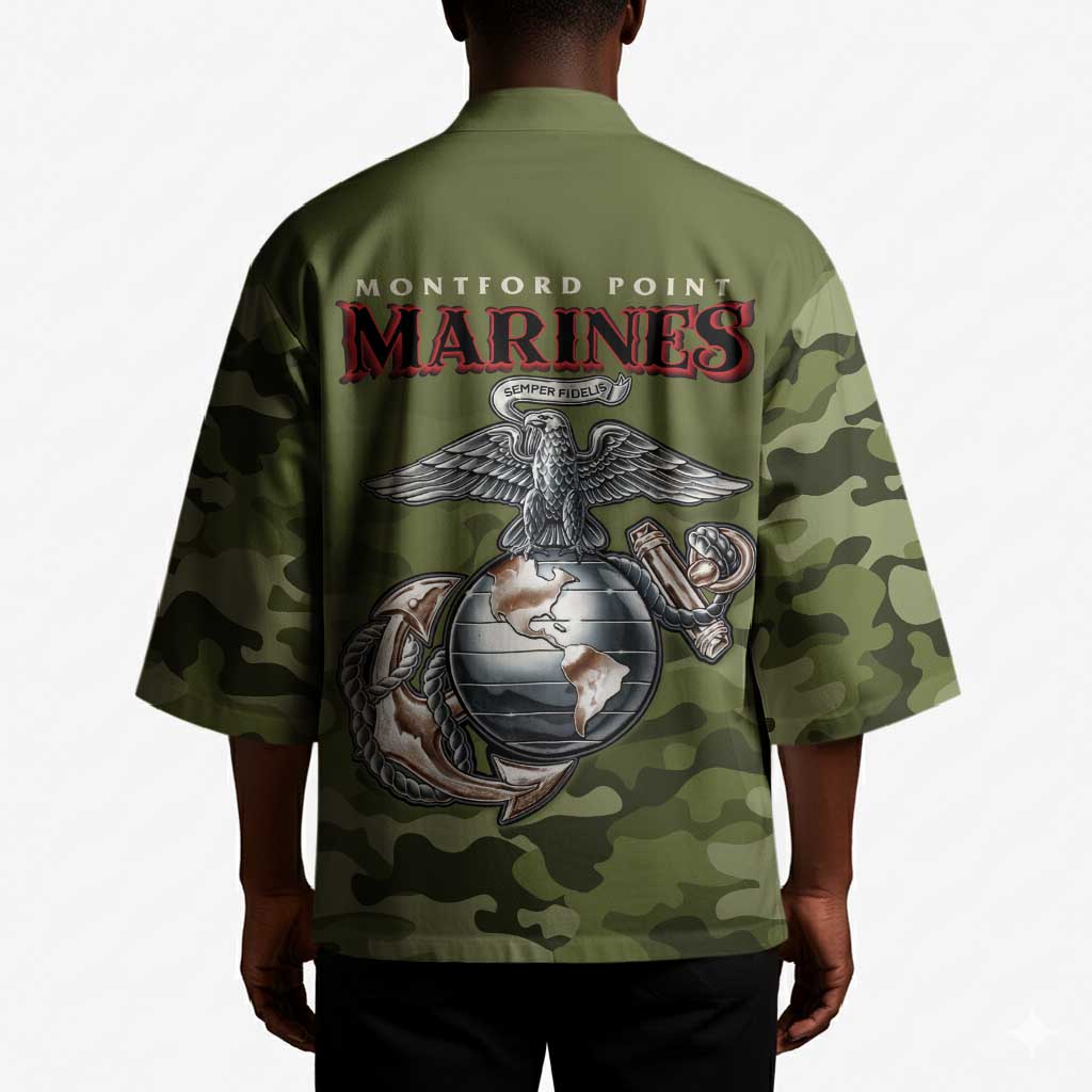 Montford Point Marines Kimono African American Breaking Barriers 1942