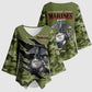 Montford Point Marines Kimono Sleeve Blouse African American Breaking Barriers 1942