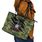 Montford Point Marines Leather Tote Bag African American Breaking Barriers 1942