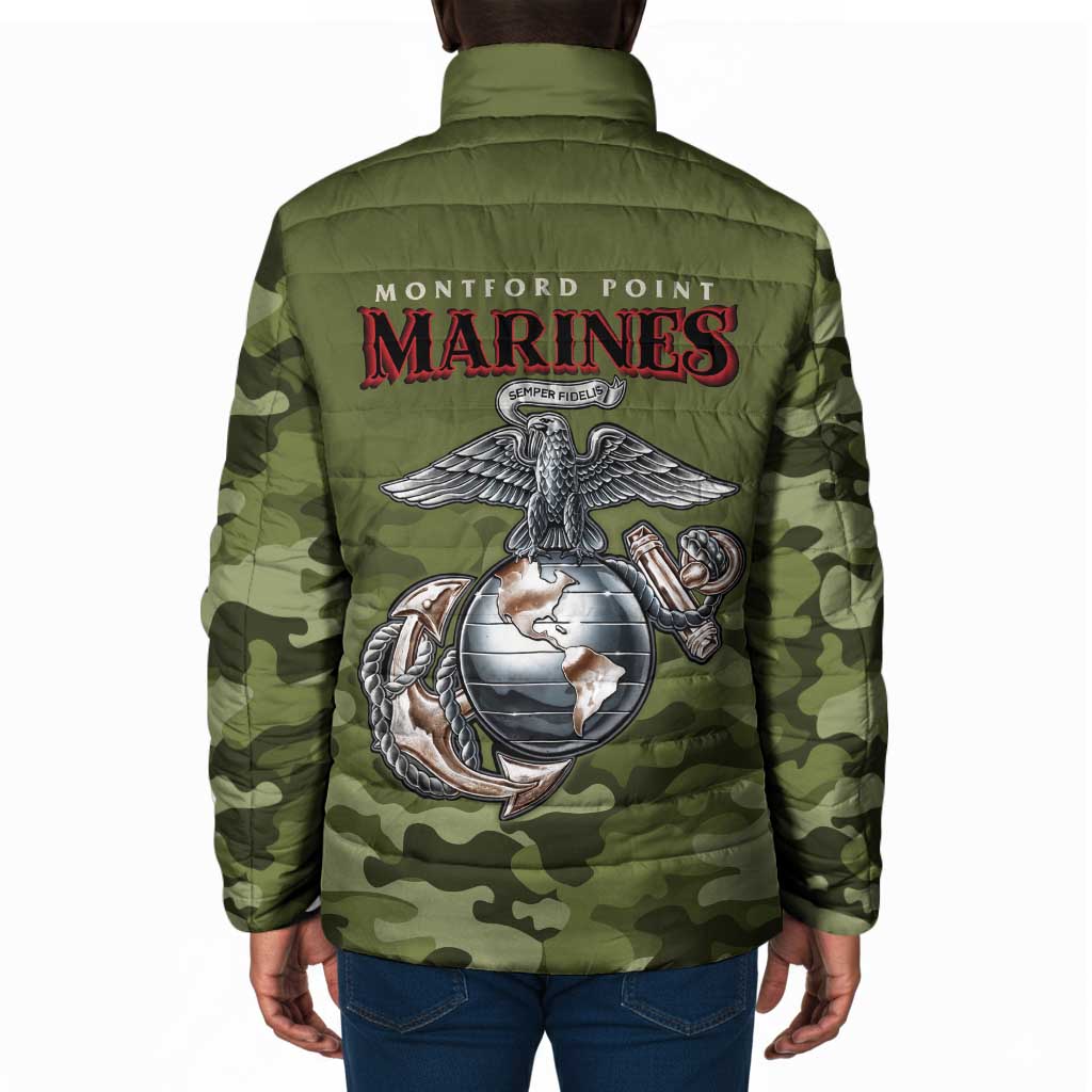 Montford Point Marines Padded Jacket African American Breaking Barriers 1942