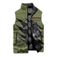 Montford Point Marines Sleeveless Puffer Jacket African American Breaking Barriers 1942