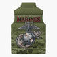 Montford Point Marines Sleeveless Puffer Jacket African American Breaking Barriers 1942