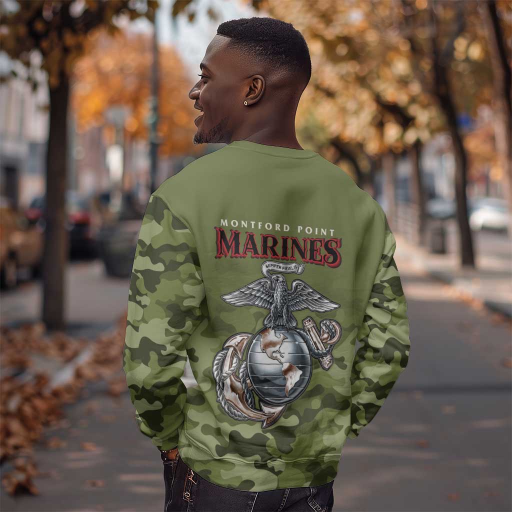 Montford Point Marines Sweatshirt African American Breaking Barriers 1942