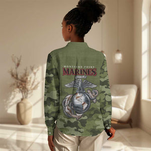 Montford Point Marines Women Casual Shirt African American Breaking Barriers 1942