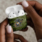 Montford Point Marines AirPods Case Flame Fire Military Green Camo