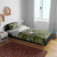 Montford Point Marines Bedding Set Flame Fire Military Green Camo