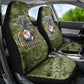 Montford Point Marines Car Seat Cover Flame Fire Military Green Camo