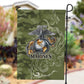 Montford Point Marines Garden Flag Flame Fire Military Green Camo