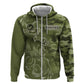 Montford Point Marines Hoodie Flame Fire Military Green Camo
