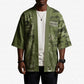 Montford Point Marines Kimono Flame Fire Military Green Camo