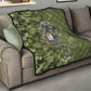 Montford Point Marines Quilt Flame Fire Military Green Camo