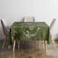 Montford Point Marines Tablecloth Flame Fire Military Green Camo
