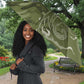 Montford Point Marines Umbrella Flame Fire Military Green Camo