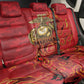 Montford Point Marines Back Car Seat Cover Flame Fire Military Red Camo