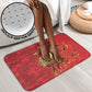 Montford Point Marines Bathroom Set Flame Fire Military Red Camo