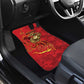 Montford Point Marines Car Mats Flame Fire Military Red Camo