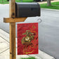 Montford Point Marines Garden Flag Flame Fire Military Red Camo
