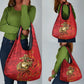 Montford Point Marines Grocery Bag Flame Fire Military Red Camo