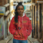 Montford Point Marines Hoodie Flame Fire Military Red Camo
