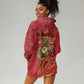 Montford Point Marines Hoodie Dress Flame Fire Military Red Camo