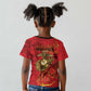 Montford Point Marines Kid T shirt Flame Fire Military Red Camo