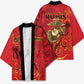 Montford Point Marines Kimono Flame Fire Military Red Camo