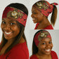 Montford Point Marines Neck Gaiter Flame Fire Military Red Camo