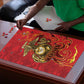 Montford Point Marines Puzzle Flame Fire Military Red Camo