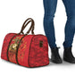 Montford Point Marines Travel Bag Flame Fire Military Red Camo