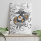 Montford Point Marines Canvas Wall Art Flame Fire Military White Camo