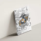 Montford Point Marines Canvas Wall Art Flame Fire Military White Camo