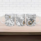 Montford Point Marines Ceramic Mug Flame Fire Military White Camo