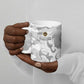 Montford Point Marines Ceramic Mug Flame Fire Military White Camo