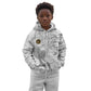 Montford Point Marines Kid Hoodie Flame Fire Military White Camo