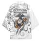 Montford Point Marines Kimono Flame Fire Military White Camo