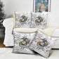 Montford Point Marines Pillow Cover Flame Fire Military White Camo