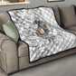 Montford Point Marines Quilt Flame Fire Military White Camo
