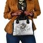 Montford Point Marines Shoulder Handbag Flame Fire Military White Camo