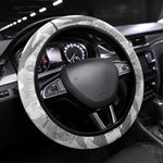 Montford Point Marines Steering Wheel Cover Flame Fire Military White Camo
