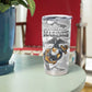 Montford Point Marines Tumbler Cup Flame Fire Military White Camo