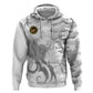 Montford Point Marines Zip Hoodie Flame Fire Military White Camo