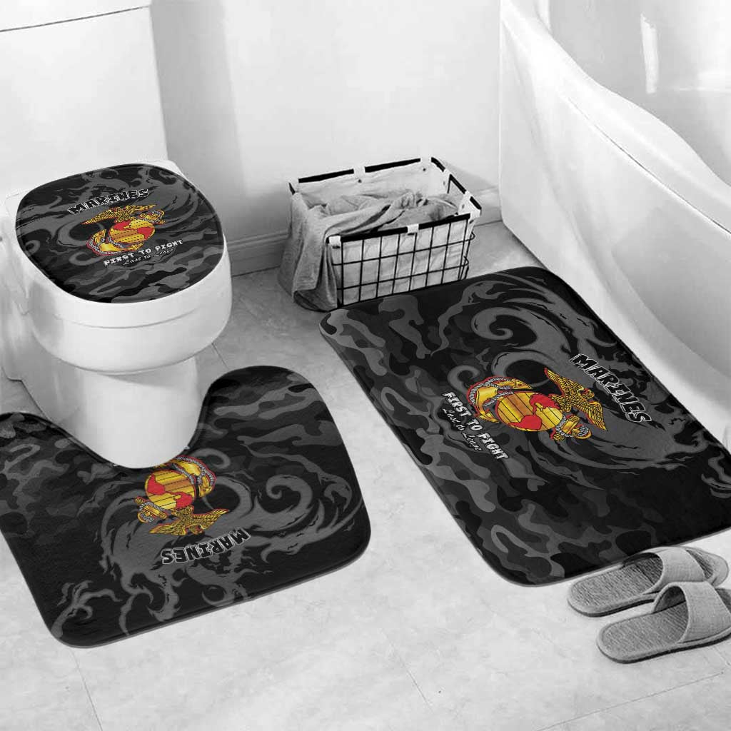 Montford Point Marines Bathroom Set First To Fight Last to Leave