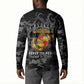 Montford Point Marines Button Sweatshirt First To Fight Last to Leave